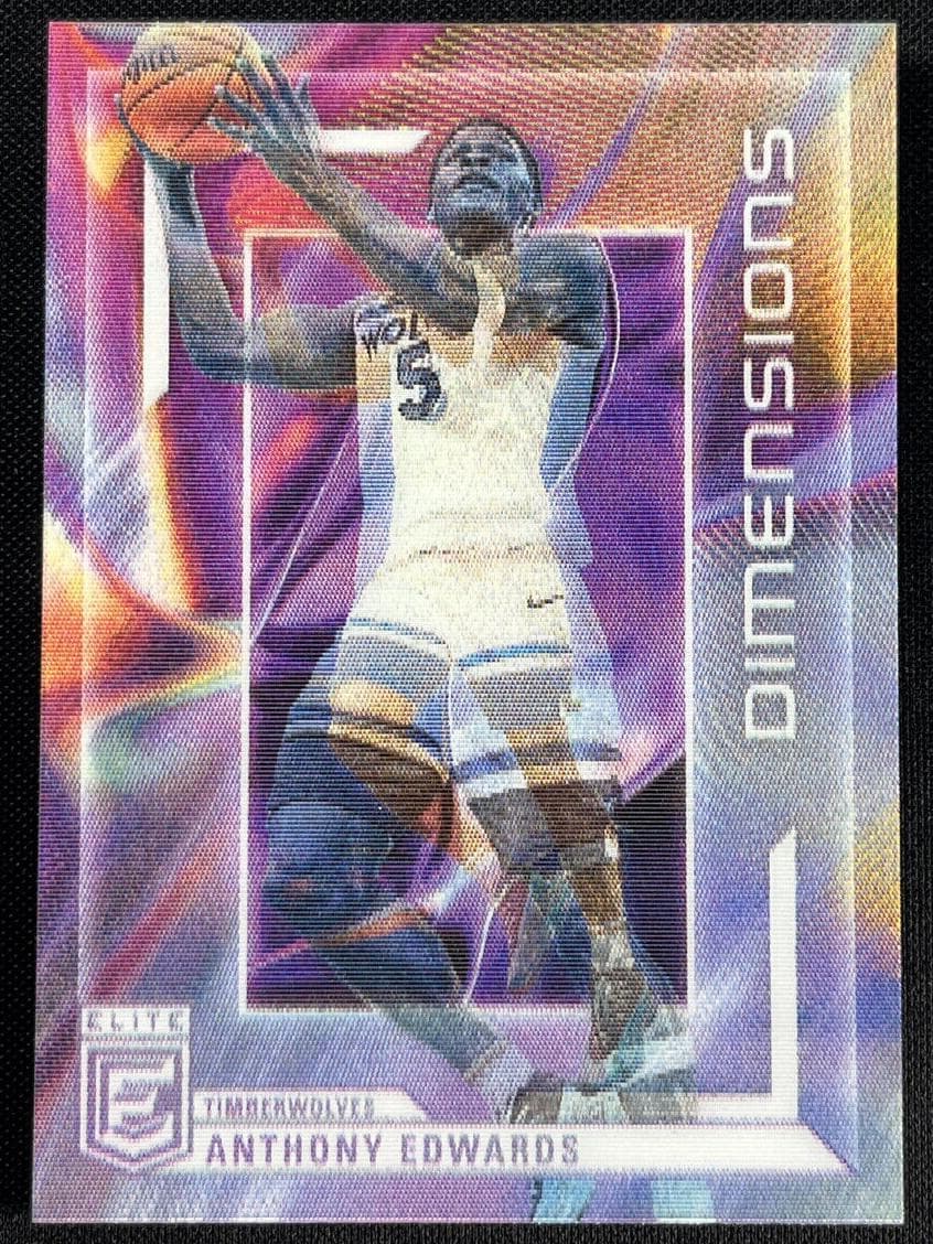 Anthony Edwards 2023 panini Donruss Elite