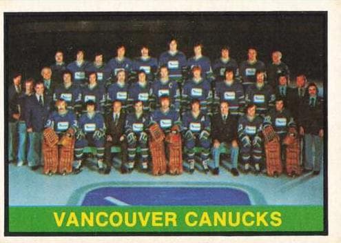 Vancouver Canucks Team #322