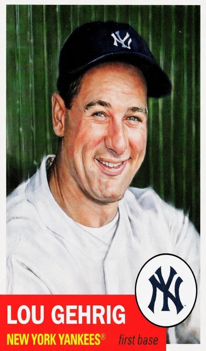 Lou Gehrig 2023 topps