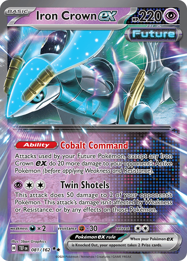 Iron Crown ex 2024 Pokemon