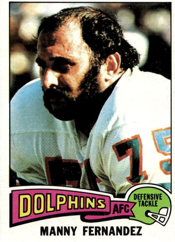 Manny Fernandez 1975 topps Topps
