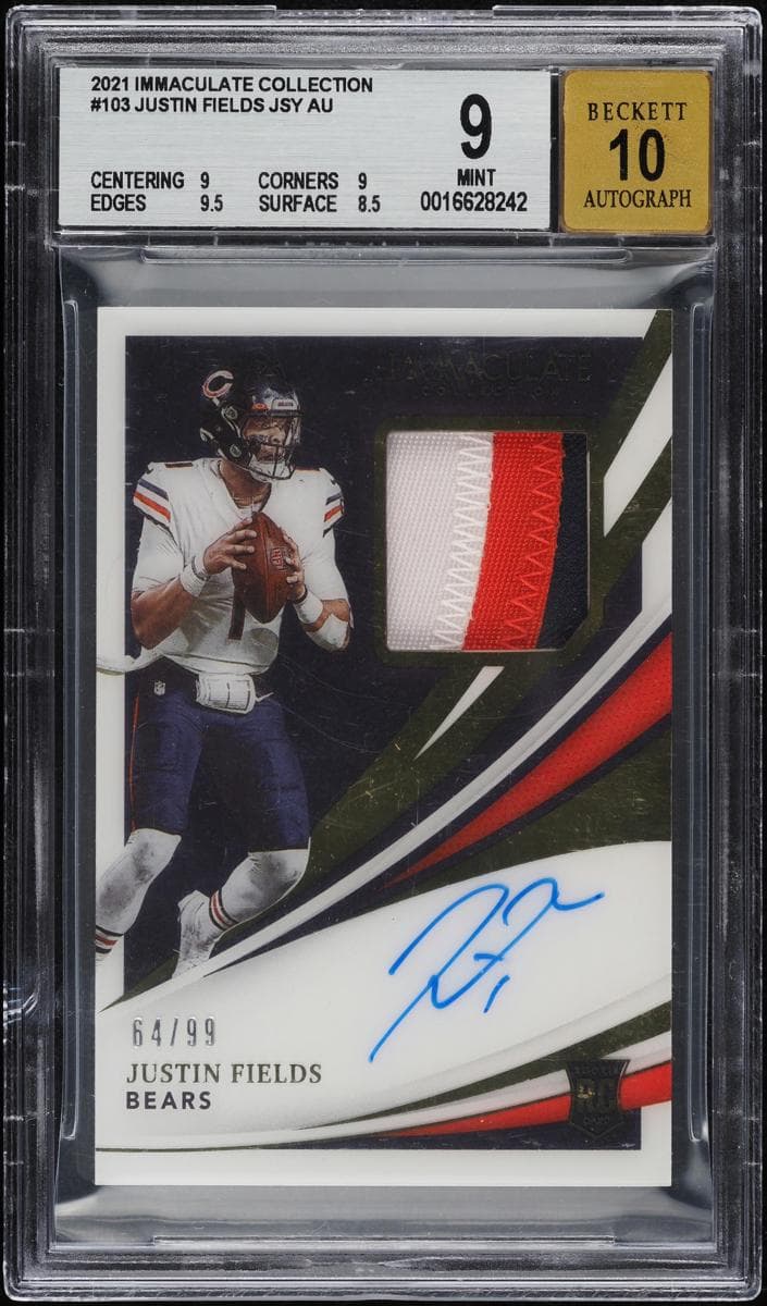 Justin Fields 2021 panini