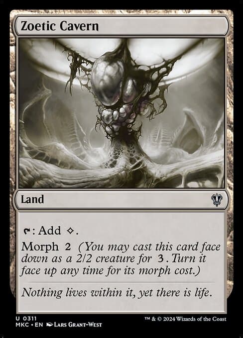 Zoetic Cavern 2011 Magic: The Gathering Commander