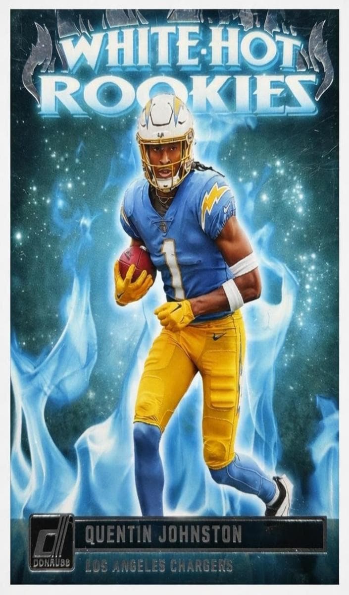 Quentin Johnston 2023 panini Panini Donruss