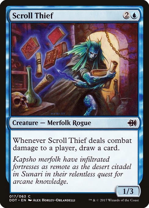Scroll Thief 2017 Magic: The Gathering Duel Deck: Merfolk vs. Goblins