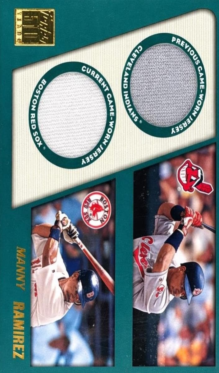 Manny Ramirez 2001 topps Topps Traded & Rookies