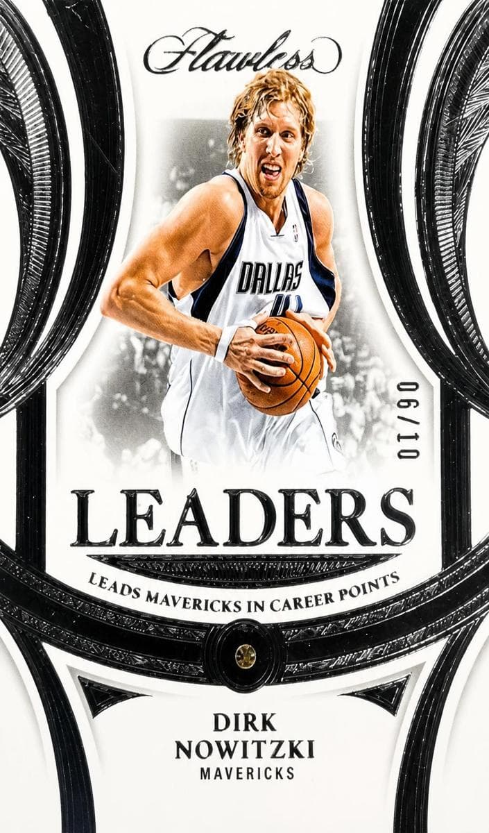 Dirk Nowitzki 2024 panini Panini Flawless