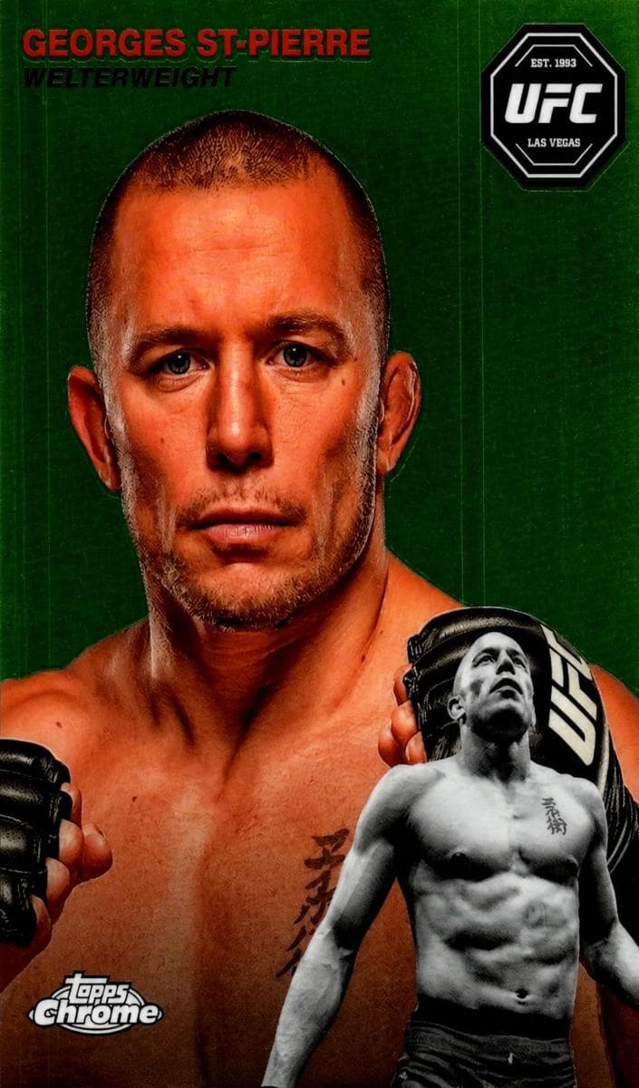 Georges St-Pierre 2024 topps