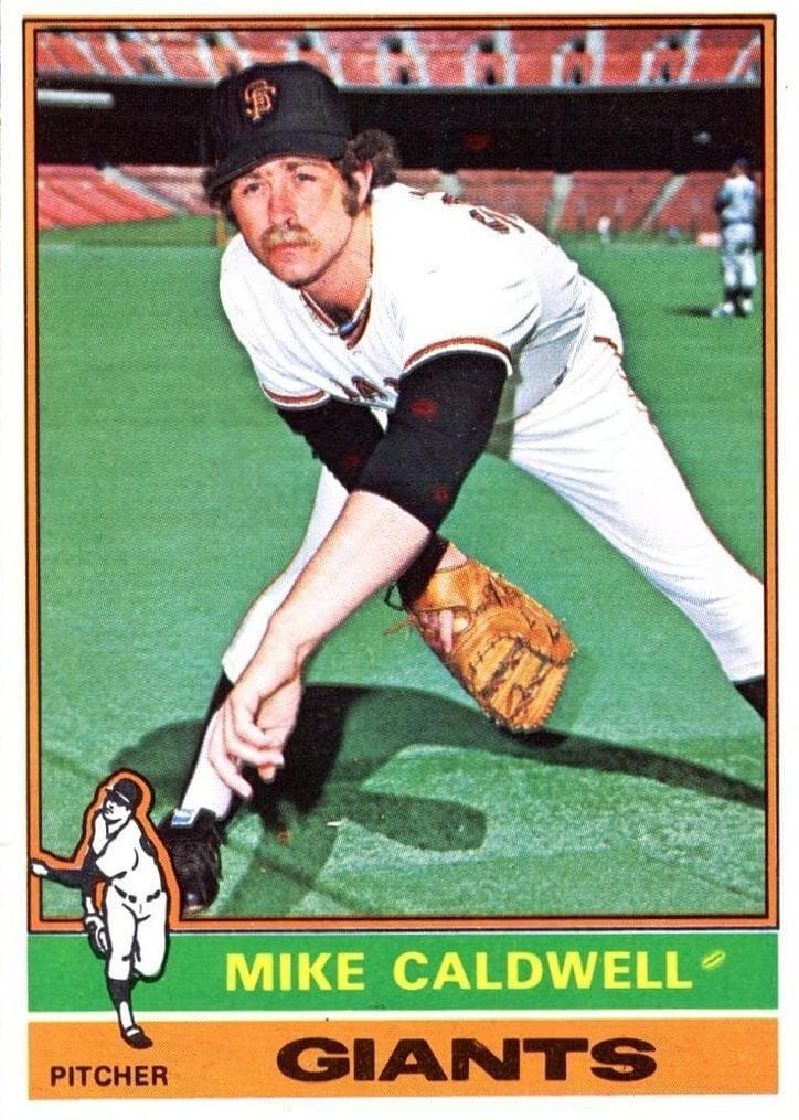Mike Caldwell 1976 topps Topps