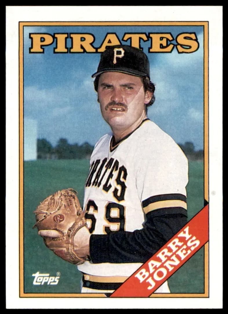 Barry Jones 1988 topps