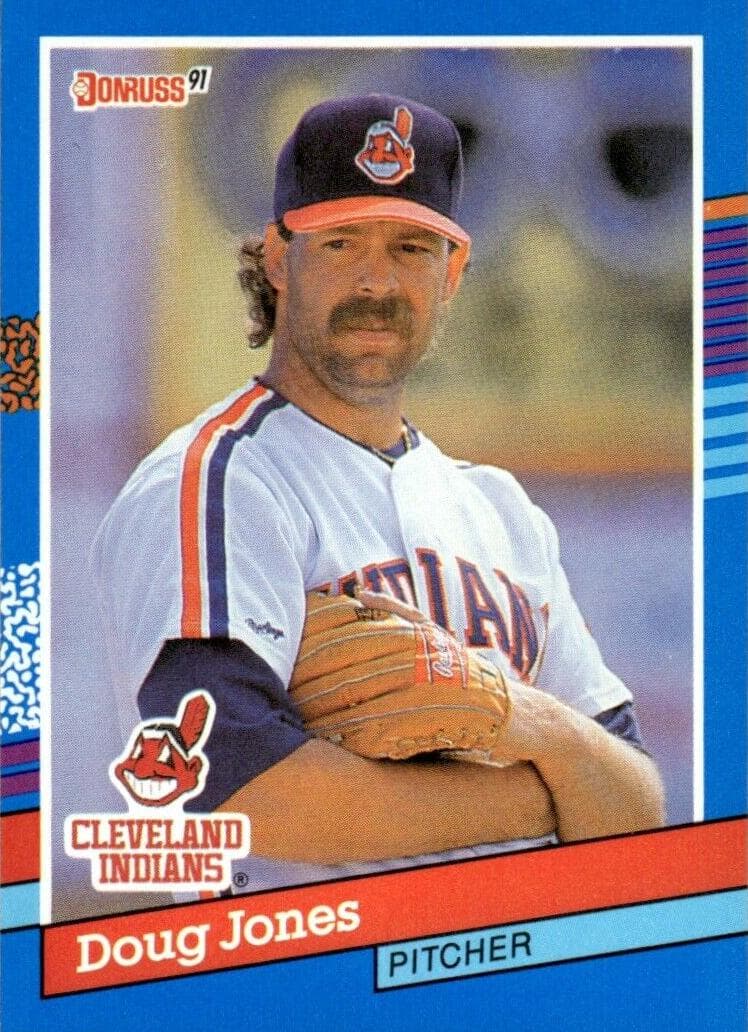 Doug Jones 1991 panini Donruss