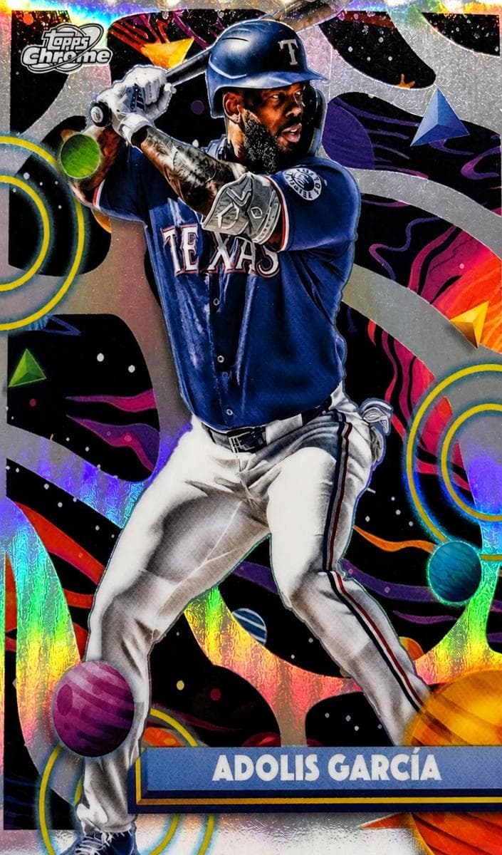 Adolis García 2025 topps Topps Cosmic Chrome