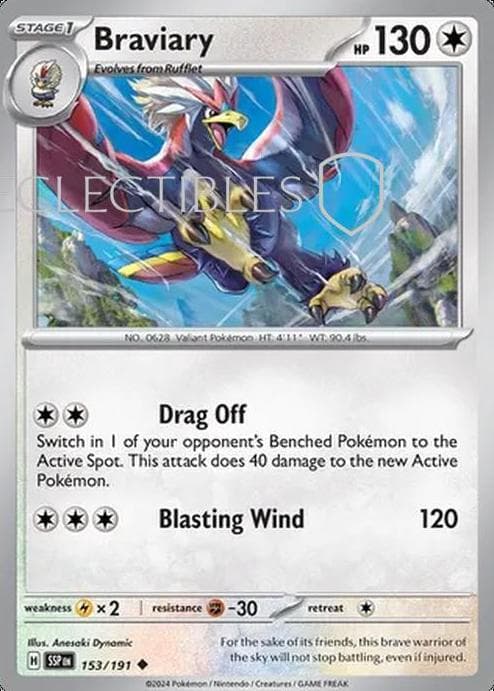 Braviary trading card
