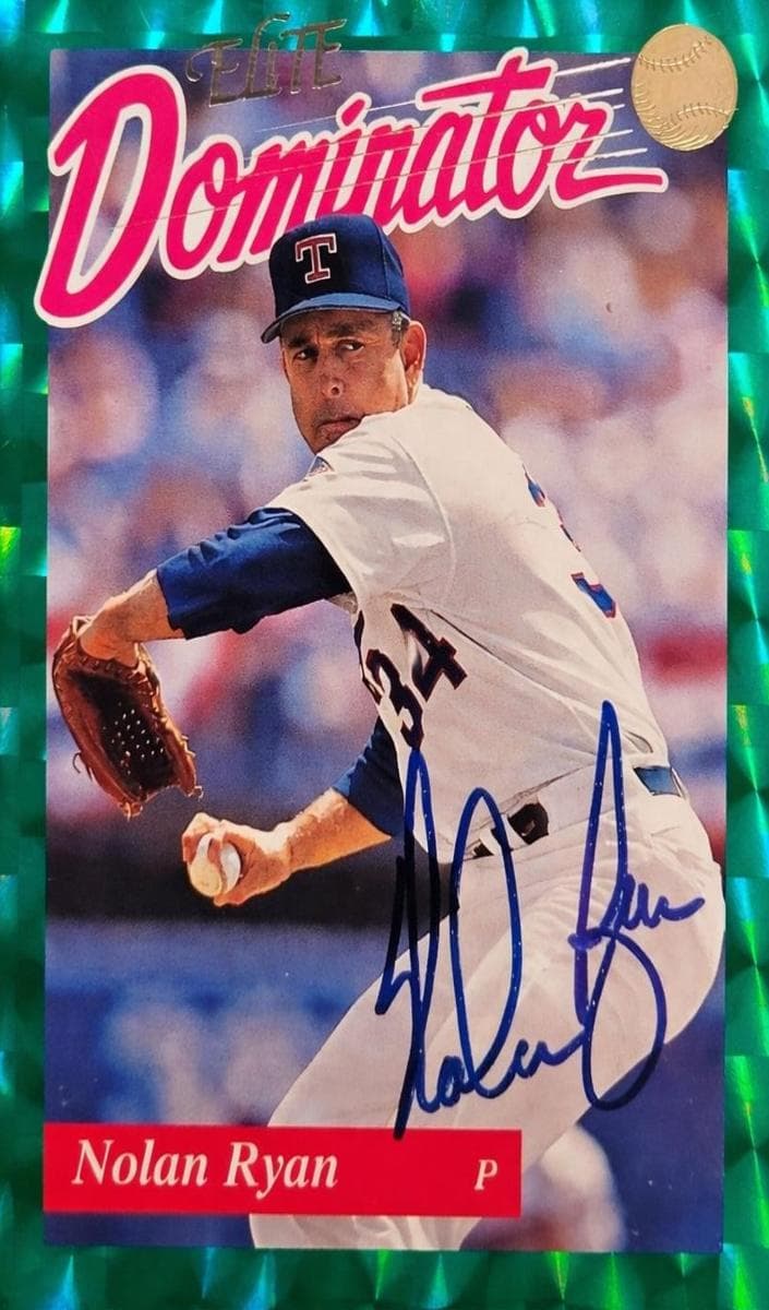 Nolan Ryan 1993 unknown Pinnacle