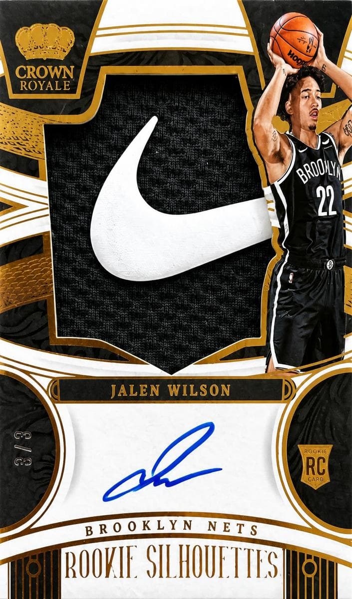 Jalen Wilson 2023 panini Panini Crown Royale