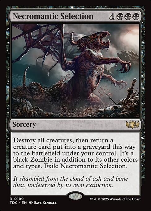 Necromantic Selection 2022 Magic: The Gathering