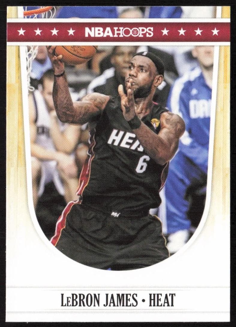 LeBron James 2011 panini