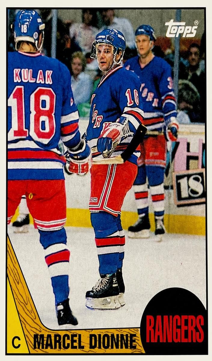 Marcel Dionne 1987 topps Topps