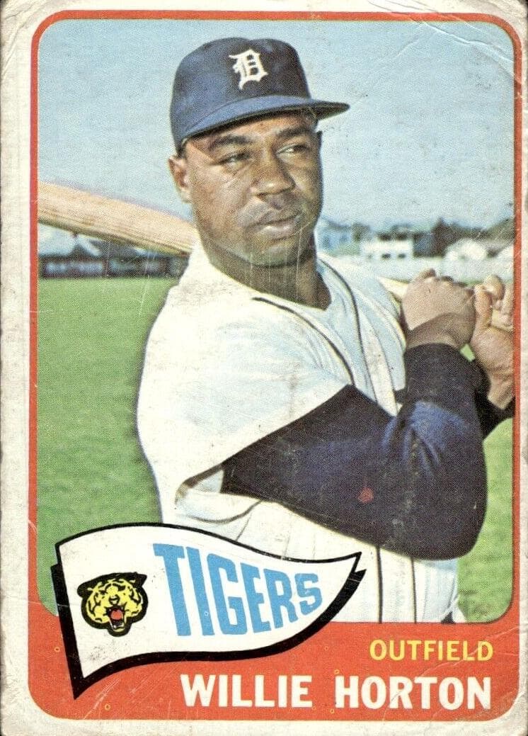 Willie Horton 1965 topps Topps