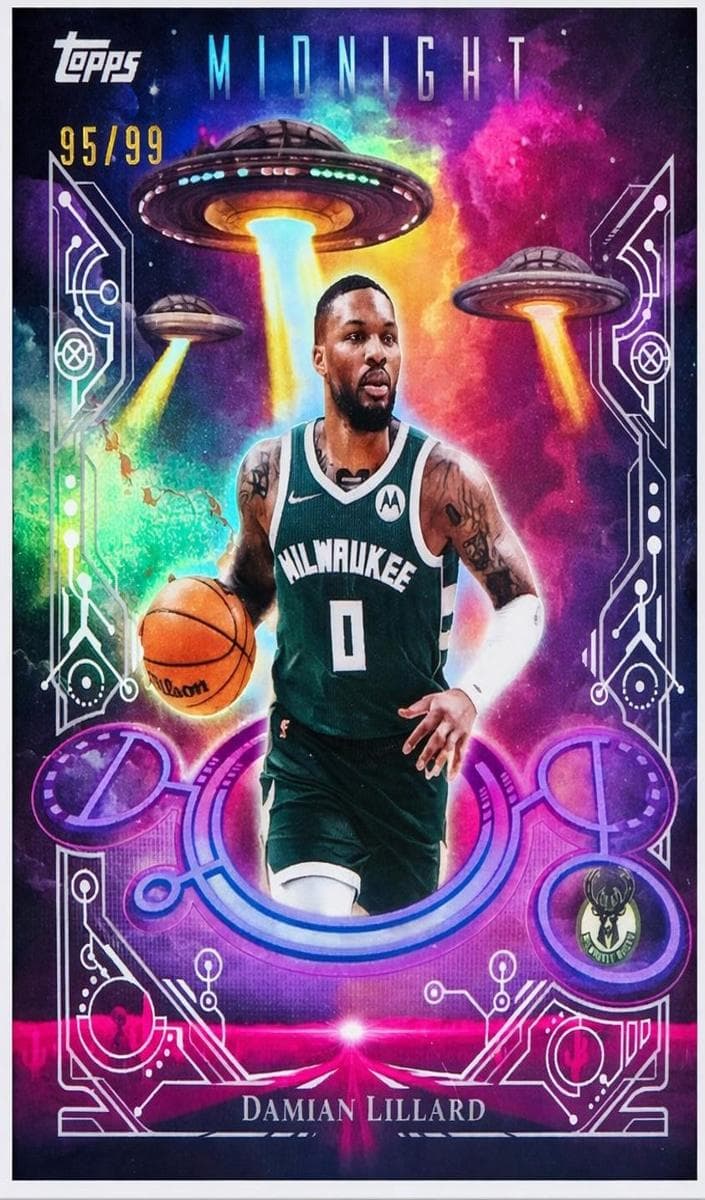James Harden 2025 topps Topps Midnight