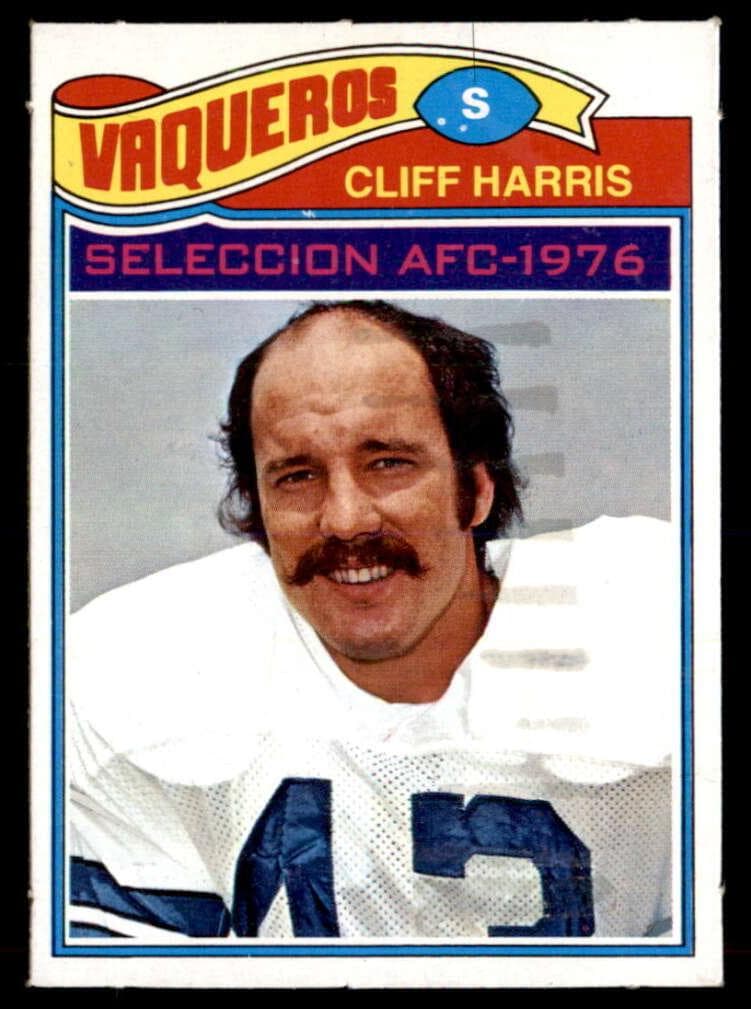 Cliff Harris 1977 topps Topps Mexican
