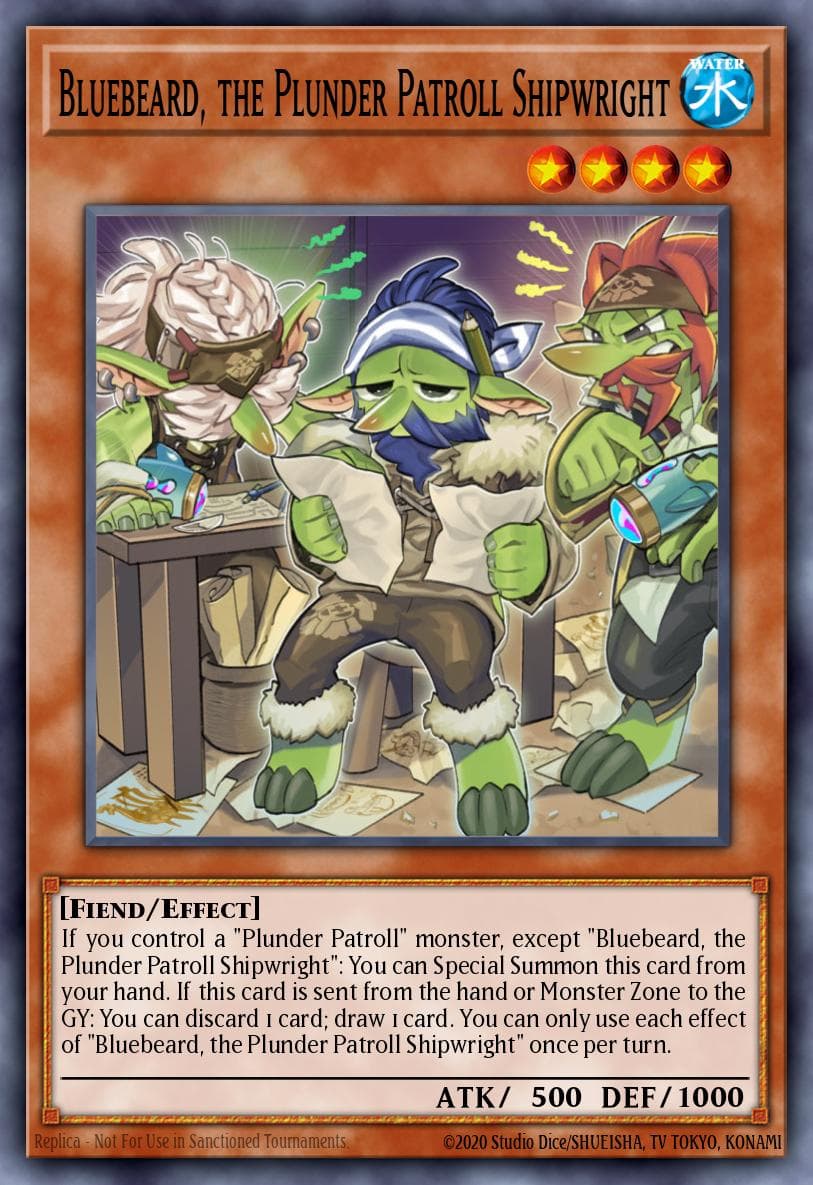 Bluebeard, the Plunder Patroll Shipwright #ETCO-EN085