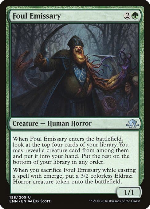 Foul Emissary 2016 Magic: The Gathering Eldritch Moon