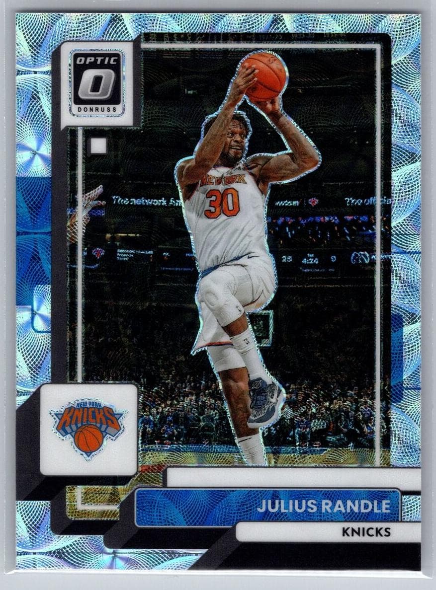 Julius Randle 2022 panini Donruss Optic
