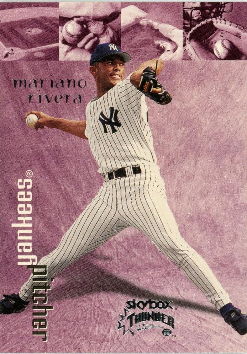 Mariano Rivera 1999 fleer SkyBox Thunder