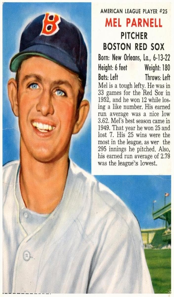 Mel Parnell 1953 unknown
