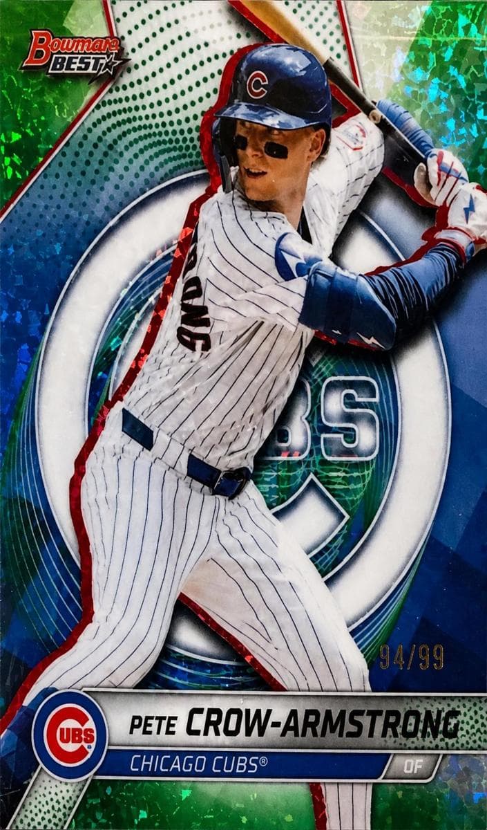 Pete Crow-Armstrong 2025 bowman Bowman Best