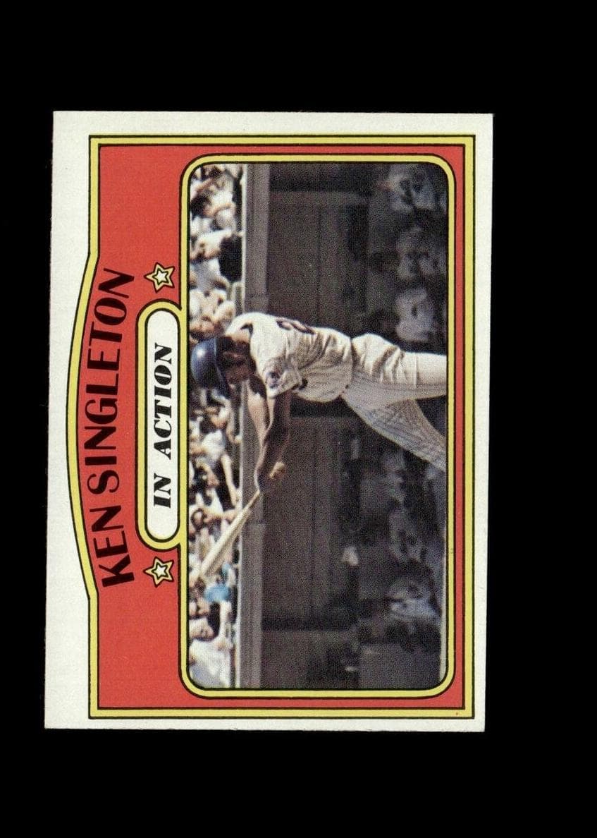 Ken Singleton 1972 topps Topps