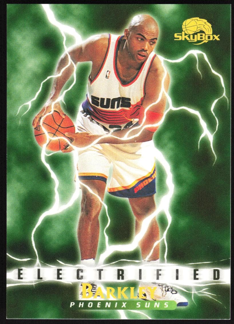 Charles Barkley 1995 fleer SkyBox Premium