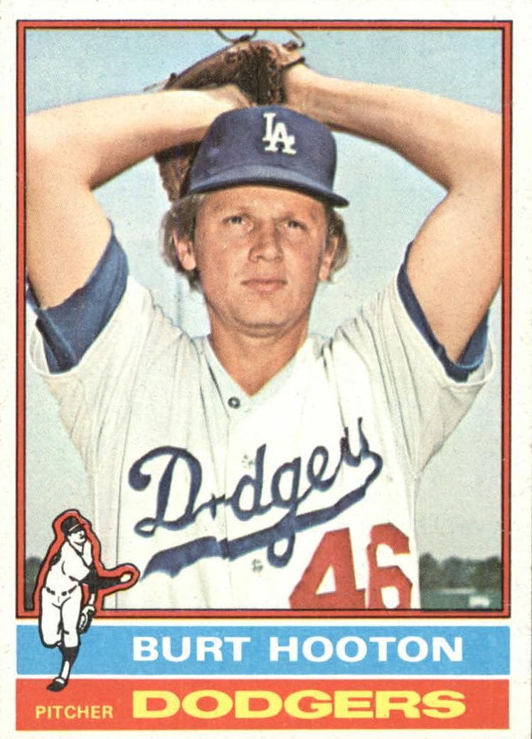 Burt Hooton 1976 topps Topps