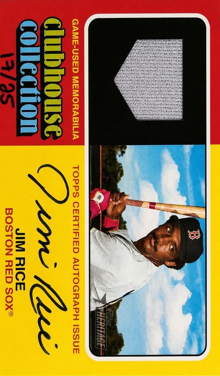 Jim Rice 2024 topps Topps Heritage
