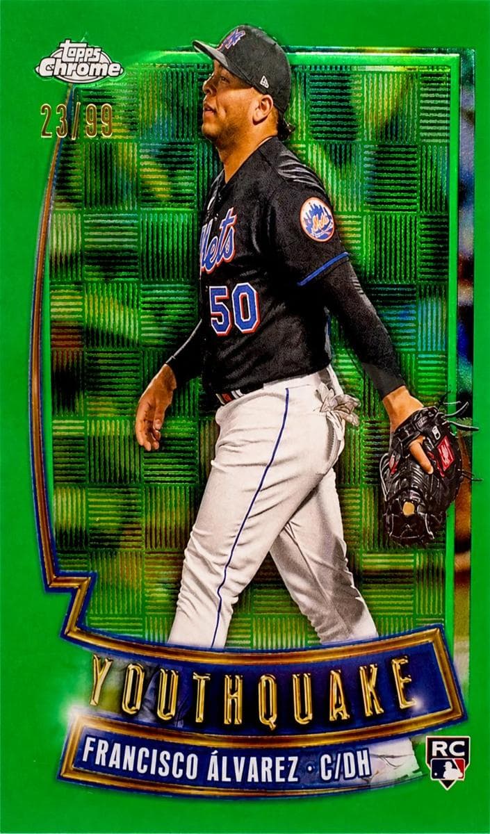 Francisco Álvarez 2023 topps Topps Chrome