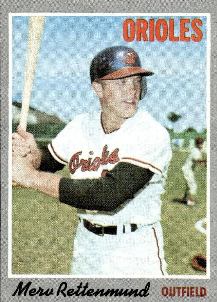Merv Rettenmund 1970 topps Topps