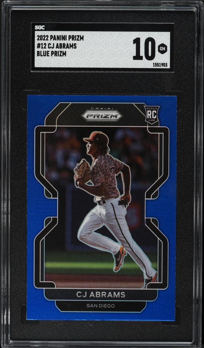 CJ Abrams 2022 panini Panini Prizm
