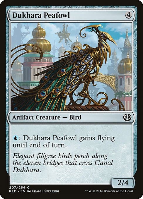 Dukhara Peafowl 2016 Magic: The Gathering Kaladesh