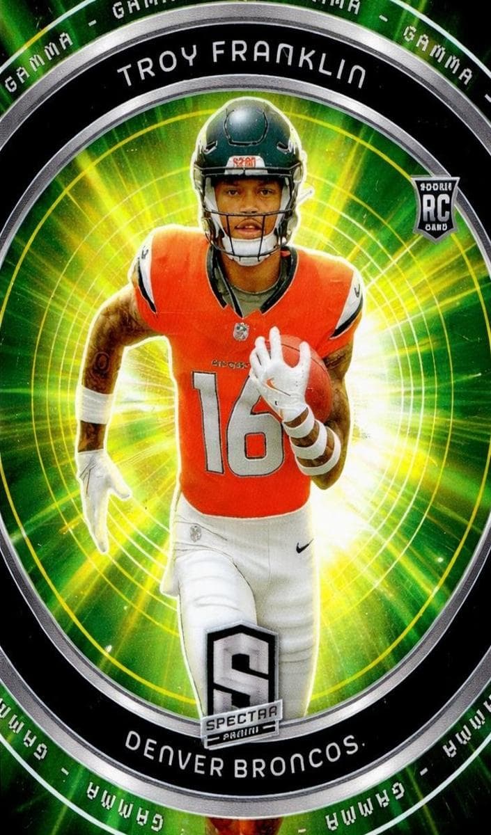 Troy Franklin 2024 panini Panini Spectra