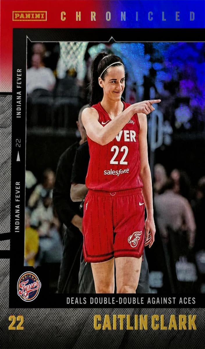 Caitlin Clark 2025 panini