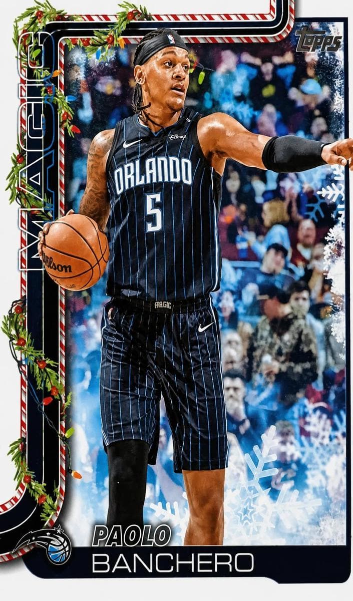 Paolo Banchero 2025 topps Topps Holiday