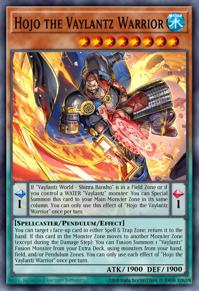 Hojo the Vaylantz Warrior #TAMA-EN004