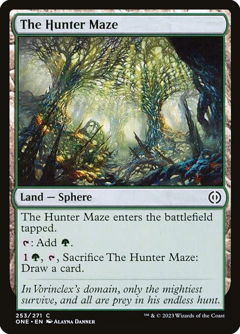The Hunter Maze 2023 Magic: The Gathering Phyrexia: All Will Be One