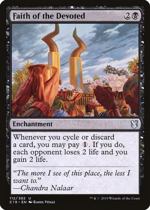 Faith of the Devoted 2017 Magic: The Gathering Amonkhet