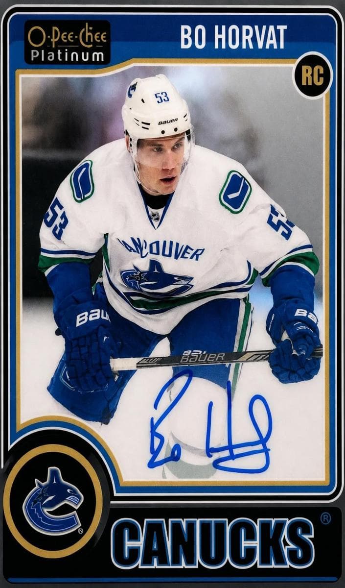 Bo Horvat 2014 topps O-Pee-Chee Platinum