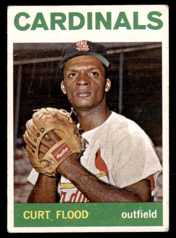 Curt Flood 1964 topps Topps