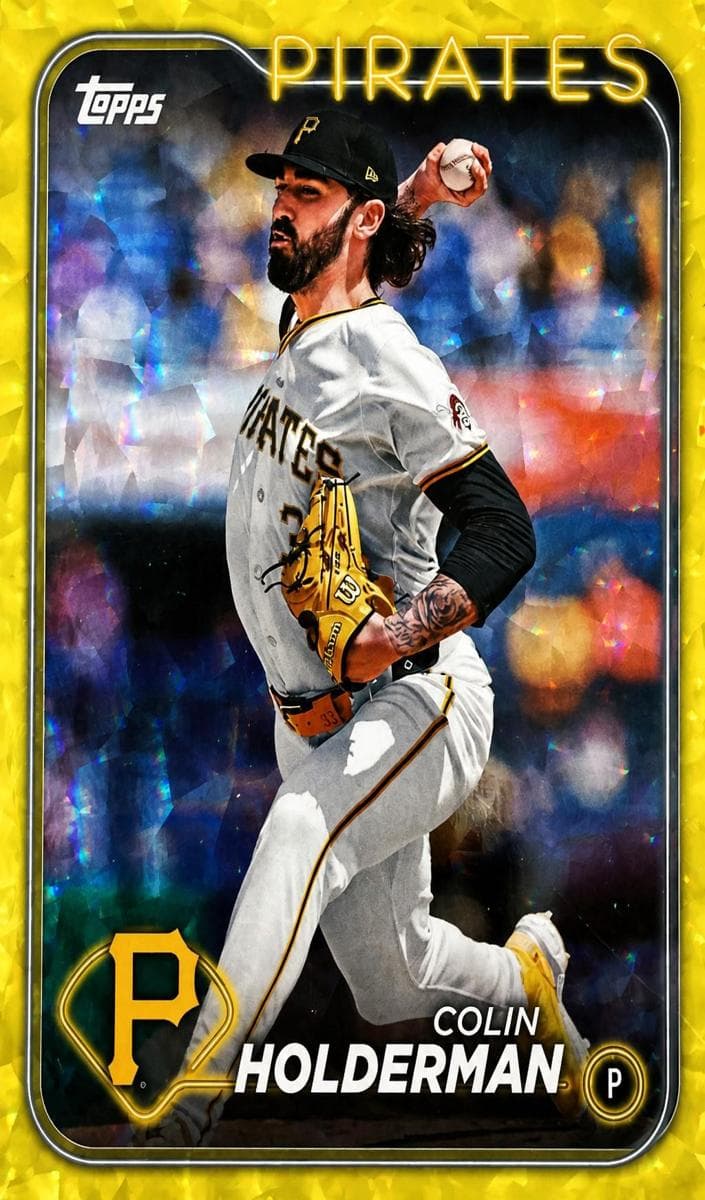 Colin Holderman 2024 topps Topps Update