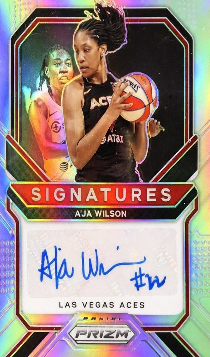 A'ja Wilson 2021 panini