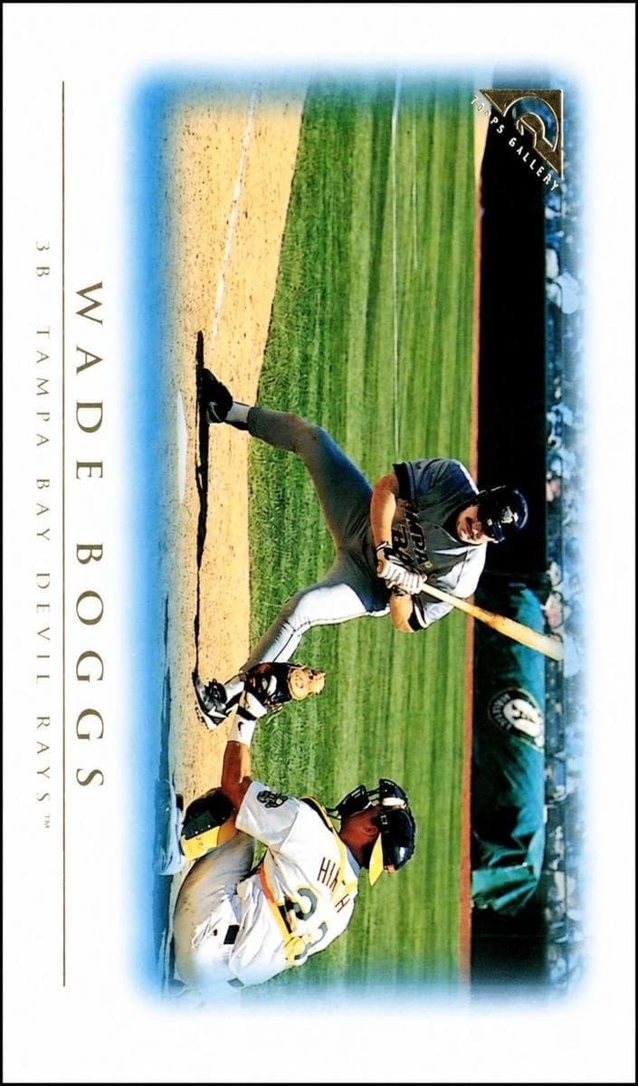 Wade Boggs 1999 topps Topps Gallery